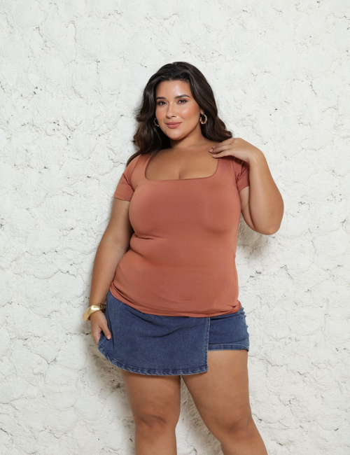 Blusa Camila Plus Size - Imagem 4