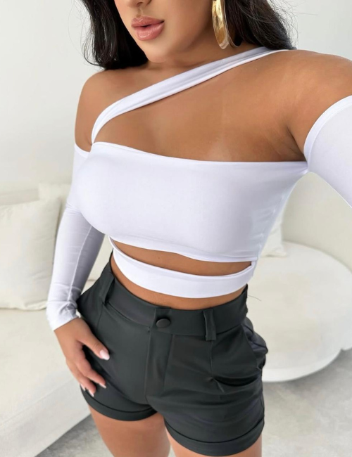Cropped Ana Julin – Manga Longa - Imagem 4