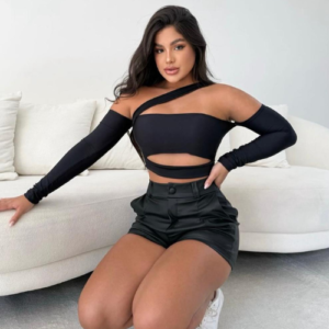 Cropped Ana Julin – Manga Longa